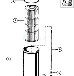 Pool Weasel Filter Schematic