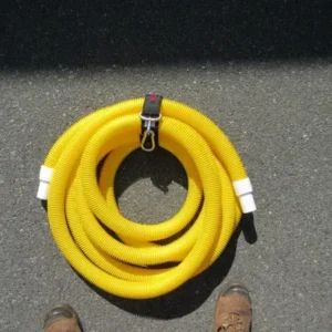 50' Long Heavy Duty Armor Vacuum Hose