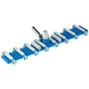 Pool Weasel 29" Wide Steerable Vacuum Head w/ Hose Detangler Swivel
